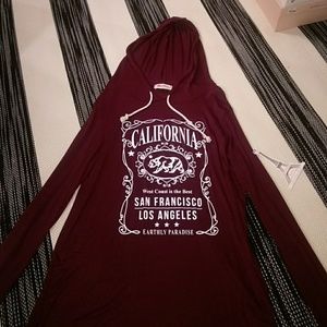 *NEW* long sleeve hooded shirt